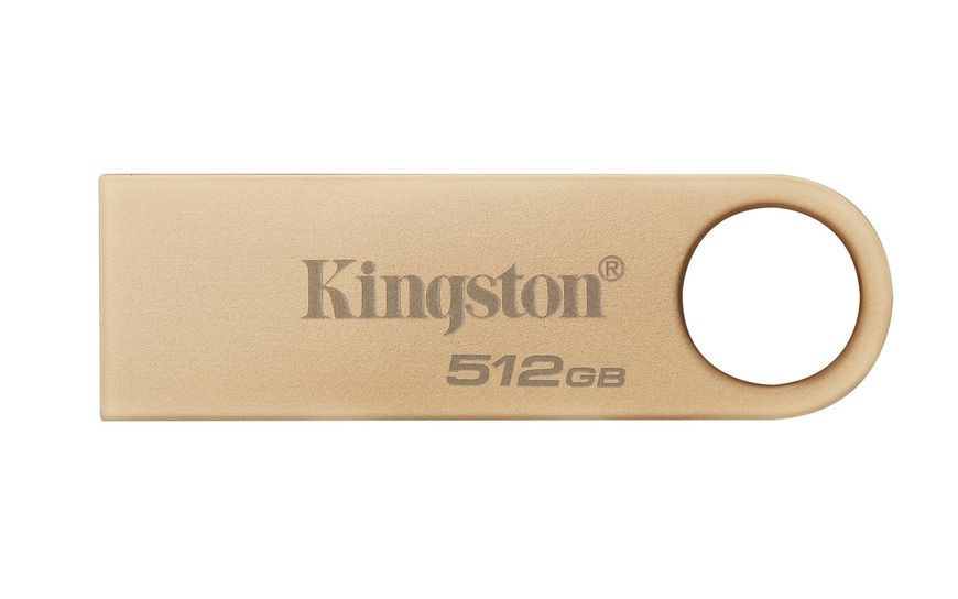 512GB USB3.0 Kingston DataTraveler SE9 G3 Gold, Metal casing, Compact and lightweight (Read up to 220 MByte/s, Write up to 100 MByte/s) 31810 фото