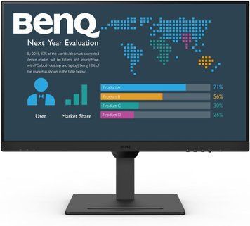Monitor 27 BenQ BL2790QT, Black, IPS, 2560x1440,75Hz, 5ms, 350cd, CR1000:1, HDMI+DP+USB+TypeC, Speakers, Pivot 219857 DOXYTERRA.md foto