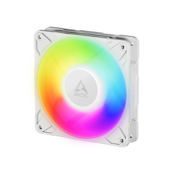 Вентилятор для корпуса Case/CPU FAN Arctic P12 Pro A-RGB White, A-RGB PWM Fan with Cable Splitter, 120x120x25 mm, 4-Pin-Connector + 4-Pin-Socket, 600-3000rpm, Airflow 77 cfm / 131 m3/h, ACFAN00311A 33528 DOXYTERRA.md фото