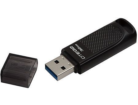 32GB USB Flash Drive Kingston DTEG2/32GB DataTraveler Elite G2 (Metal) 180MB/s read, 50MB/s write USB 3.1 (memorie portabila Flash USB/внешний накопитель флеш память USB) 24822 фото