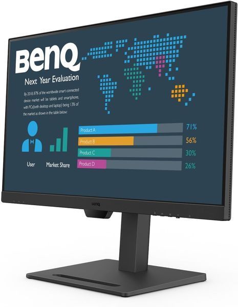 Monitor 27 BenQ BL2790QT, Black, IPS, 2560x1440,75Hz, 5ms, 350cd, CR1000:1, HDMI+DP+USB+TypeC, Speakers, Pivot 219857 DOXYTERRA.md foto