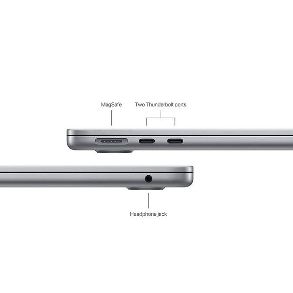 13.6 Apple MacBook Air Apple M3 chip with 8-core CPU and 8-core GPU, 8GB, 256GB SSD - Space Grey MRXN3RU/A MRXN3RU/A фото