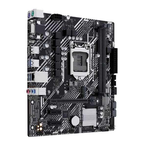 Материнская плата ASUS PRIME H510M-E R2.0 Intel H510, LGA1200, Dual DDR4 3200MHz, PCI-E 4.0/3.0 x16, D-Sub/Display Port 1.4/HDMI 2.0, USB3.2, SATA 6 Gbps, M.2 x4 Socket, SB 8-Ch., GigabitLAN, Aura Sync 31227 фото