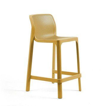 Стул полубарный Nardi NET STOOL MINI SENAPE 40356.56.000 (Стул полубарный для сада и террасы) 28106 DOXYTERRA.md фото