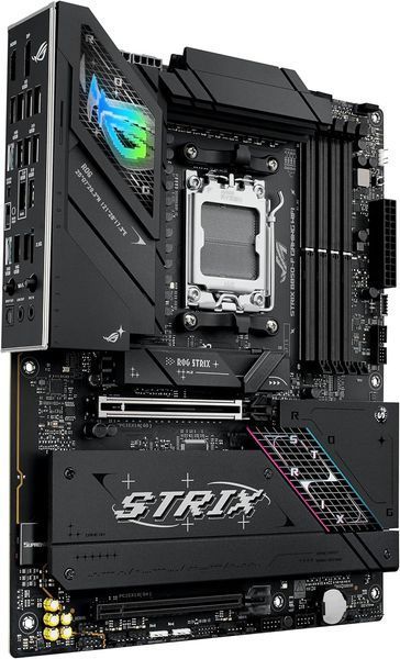 Placa de baza ASUS ROG STRIX B850-F GAMING WIFI AMD B850, AM5, Dual DDR5 8000+MHz, 2xPCIe 5.0 x16 slot, HDMI/DisplayPort, USB Type-C, SATA&PCIe RAID, 2xM.2 PCIe 5.0 x4, M.2 PCIe 4.0 x4, Wi-Fi 7 802.11be&BT 5,4, 2.5Gb Ethernet, Aura 33141 DOXYTERRA.md foto