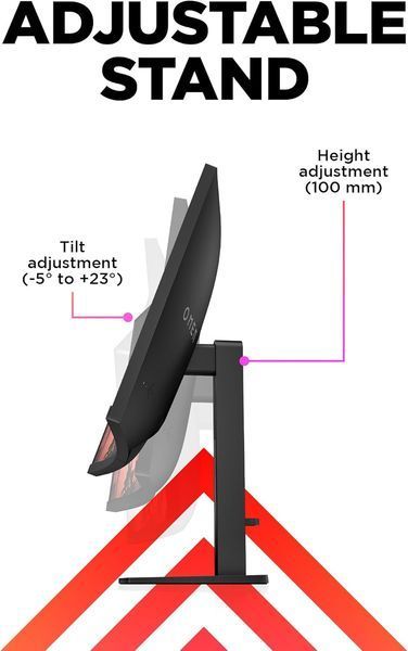 Monitor 31.5 HP OMEN 32c Black, Curved-VA, 2560x1440 WQHD, 165Hz, FreeSync, 1msGTG, 400cd, HDMI+DP 247281 DOXYTERRA.md foto