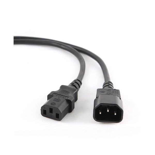 Удлинительный кабель питания Gembird PC-189-VDE power extension cable for UPS, 1.8 meter (cablu/кабель) 16551 фото