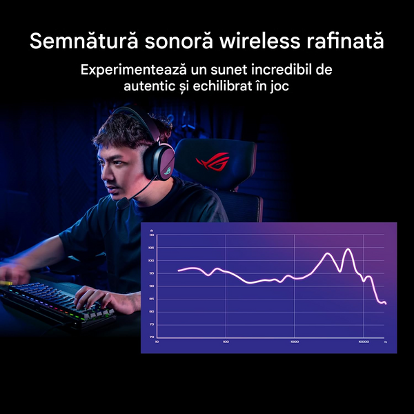 Casti gaming fara fir Gaming Wireless Headset Asus ROG Pelta A501 Black, 20000 Hz, 100 - 10000 Hz, RGB Effect, 90YH0410-BHUA00  262562 DOXYTERRA.md foto