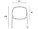 Козырек для шезлонга лежака Nardi PARASOLE (ALFA-OMEGA-EDEN-TROPICO) BIANCO beige 40418.00.115 (Козырек для шезлонга лежака Nardi Alfa / Eden / Omega / Tropico) 28280 фото 4 DOXYTERRA.md