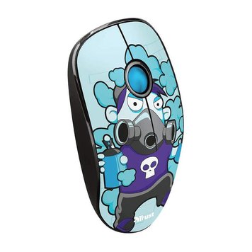 Мышь Trust Sketch Blue Wireless Mouse, Silent Click, 15m 2.4GHz, Micro receiver, 1600 dpi, 3 button, USB 29545 фото