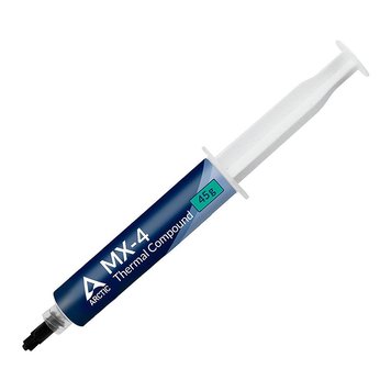 Arctic MX-4 Thermal Compound 2019 Edition 45g, Thermal Conductivity 8.5 W/(mK), Viscosity 870 poise, Density 2.50 g/cm3, ACTCP00024A 30356 фото