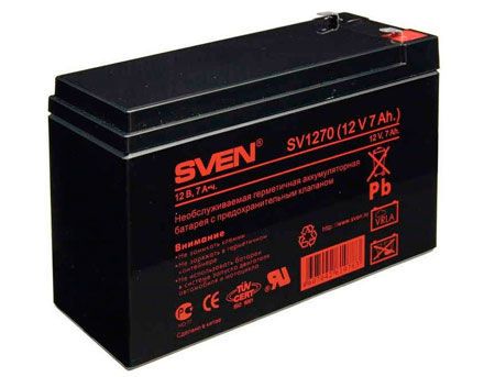 Baterie UPS 12V/ 7AH SVEN SV-022007 (151 x 65 x 94mm) 19044 фото