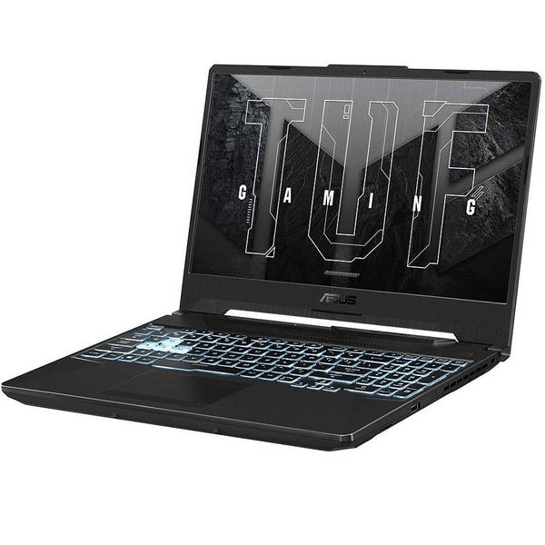 15.6 ASUS TUF Gaming A15 FA506NF, AMD Ryzen 5 7535HS 3.3-4.55GHz/16GB DDR5/M.2 NVMe 512GB SSD/GeForce RTX2050 4GB GDDR6/WiFi 6 802.11ax/BT5.1/USB Type C/HDMI/Backlit RGB Keyboard/15.6 FHD IPS LED-backlit 144Hz (1920x1080)/NoOS/Gaming FA506NF-HN018 31802 фото