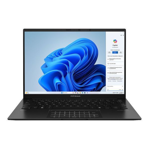 Laptop ASUS 14.0 Zenbook 14 UM3406GA Jade Black, AMD Ryzen AI 5 430, 16Gb, 512Gb, AMD Radeon Graphics, 14.0 OLED FHD+ (1920x1200) Glare, HDMI, 802.11ax, USB4, USB-C, USB-A, IR FHD Web, No OS, Illum Keyb, Sleeve, UM3406GA-QD049 249667 DOXYTERRA.md foto