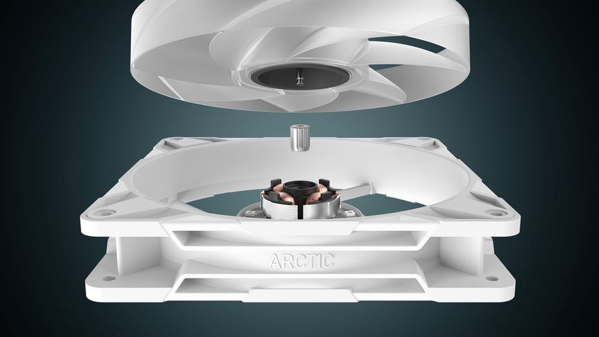 Вентилятор для корпуса Case/CPU FAN Arctic P14 Pro A-RGB White 3-PACK, A-RGB PWM Fan with Cable Splitter, 140x140x27 mm, 4-Pin-Connector + 4-Pin-Socket, 400-2500rpm, Airflow 110 cfm / 186 m3/h, ACFAN00321A 33530 DOXYTERRA.md фото