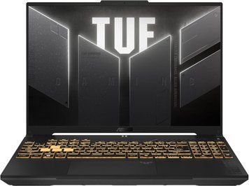 Laptop ASUS 16.0 TUF Gaming F16 FX607VJB Mecha Gray, Intel Core 5 210H, 16Gb, 512Gb, 3050 6Gb, GeForce RTX 3050 6Gb, 16.0 FHD (1920x1200) 144Hz AG, HDMI, Gbit Eth, 802.11ax, USB-C, USB-A, HD Web, No OS, Illum RGB Keyb, FX607VJB-RL103 33227 DOXYTERRA.md foto