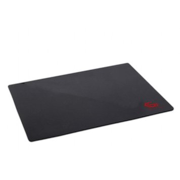 Gembird MP-GAME-L, Gaming Mouse pad, Dimensions: 400 x 450 x 3 mm, Material: natural rubber foam + fabric, Black 29239 фото