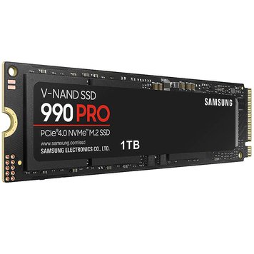 Внутрений высокоскоростной накопитель 1TB SSD PCIe 4.0 x4 NVMe 2.0 M.2 Type 2280 Samsung 990 PRO MZ-V9P1T0BW, Read 7450MB/s, Write 6900MB/s (solid state drive intern SSD/внутрений высокоскоростной накопитель SSD) 30662 фото