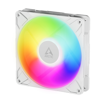 Вентилятор для корпуса Case/CPU FAN Arctic P14 Pro A-RGB White, A-RGB PWM Fan with Cable Splitter, 140x140x27 mm, 4-Pin-Connector + 4-Pin-Socket, 400-2500rpm, Airflow 110 cfm / 186 m3/h, ACFAN00318A 32982 DOXYTERRA.md фото