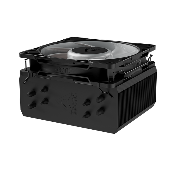 Многофункциональный кулер для процессора Arctic Freezer 36-S A-RGB Black Multi Compatible Tower CPU Cooler, Intel 1851/1700 AMD AM5/AM4, MX-7 Thermal Paste, Copper Heat Pipes, 120mm P12 Pro A-RGB Fan 600&ndash;3000rpm, Airflow 77 cfm/131 m3/h, FDB, ACFRE00198A 33547 DOXYTERRA.md фото