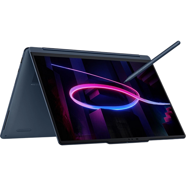 Laptop Lenovo 14.0 Yoga 9 2-in-1 14IPH11 Cosmic Blue, Intel Core Ultra 7 355, 32Gb LPDDR5X-7467, 512Gb, Intel Graphics, 14.0 OLED 2.8K (2880x1800) Touch Glare, HDMI, 802.11be, TB4, USB-A, IR 5MP Web, Win11 Home, Illum Keyb, Lenovo Yoga Pen, 83SE001RKG 268485 DOXYTERRA.md foto