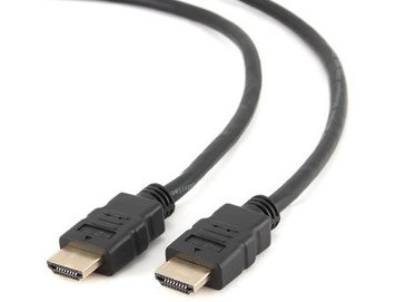 Gembird CC-HDMI4-20M Cable HDMI to HDMI 20.0m Gembird male-male, V1.4, Black, Bulk (cablu/кабель) 21027 foto