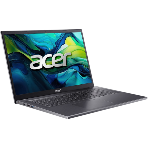 Laptop Acer 17.3 Aspire 17 A17-51M Steel Gray, Intel Core 7 150U, 16Gb, 512Gb, Intel Graphics, 17.3 FHD (1920x1080) AG, HDMI, 802.11ax, TB4, USB-A, FHD Web, FP, Linux, Illum Keyb, NX.J0JEU.005 258070 DOXYTERRA.md фото
