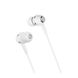 Borofone BM36 white (709707) Acura Universal earphones with mic, Speaker outer diameter 10MM, cable length 1.2m, Microphone, adapted to control Apple and Android 28596 фото 1