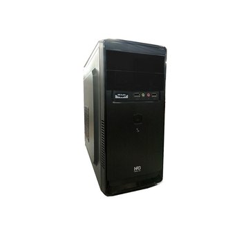 Carcasa PC Case Miditower mATX HPC D-03 Shiny Black, 500W, 12cm fan, 24 pin, 2xSATA cables, 2xUSB 2.0 & Audio (carcasa/корпус) 27488 foto