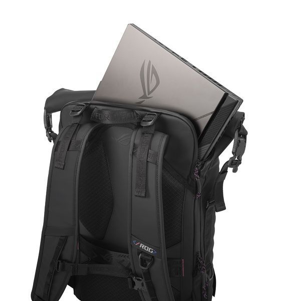 Rucsac ASUS ROG Slash Backpack 4.0, for notebooks up to 18 (Diagonala maximă suportată 18 inchi) 90XB09X0-BBP000(ASUS) 32906 DOXYTERRA.md foto