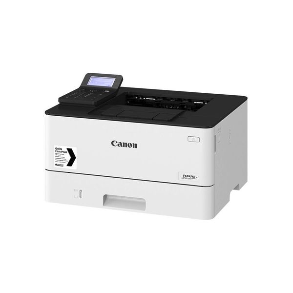 Printer Canon i-Sensys LBP223dw, A4, Duplex, Net, WiFi, 33ppm, Memory 1GB, 1200x1200dpi, 250 cassette + 100 sheet tray, 5 Line LCD, Cartridge 057 (3100 pages 5%.) / 057H (10000 pages 5%) 27656 фото