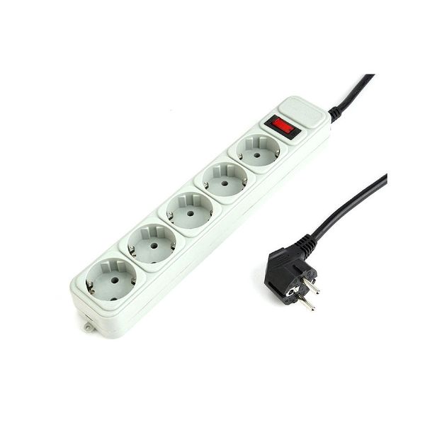 Priza cu protectie - prelungitor Surge Protector Power Cube, 5 Sockets, 4.5m, SPG3-B-15C (Priza cu protectie - prelungitor/basic surge protection) 6489 foto