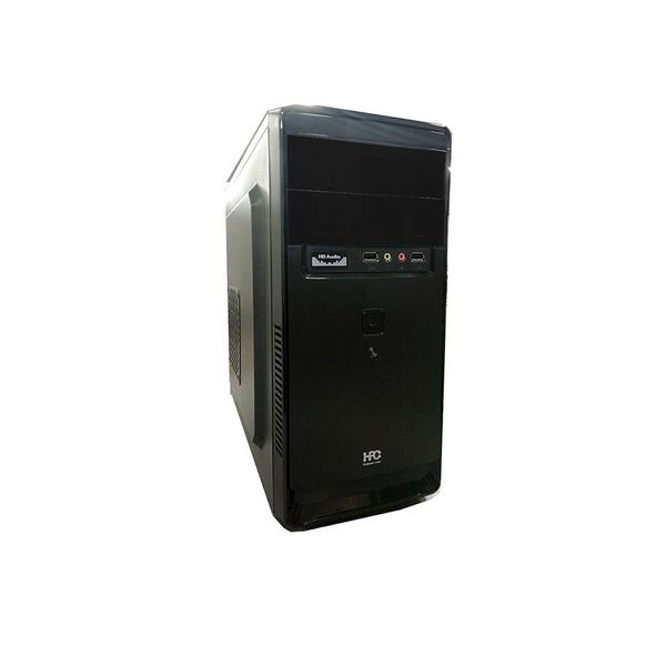 Корпус для компьютера Case Miditower mATX HPC D-03 Shiny Black, 500W, 12cm fan, 24 pin, 2xSATA cables, 2xUSB 2.0 & Audio (carcasa/корпус) 27488 фото