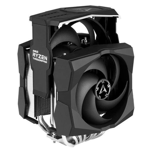 Cooler Dual Tower with A-RGB Arctic Freezer 50 TR for AMD Ryzen Threadripper, Socket AMD sTRX4, sTR4, SP3, 1xFAN 120mm, 1xFAN 140mm, 200-1800rpm PWM, 13 A-RGB LEDs, Fluid Dynamic Bearing, ACFRE00055A 29497 DOXYTERRA.md foto