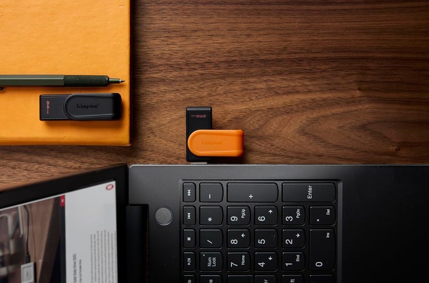 64GB USB Flash Drive Kingston DTXS/64GB DataTraveler Exodia S Black, Moving cap design, USB3.2, Read 100 MB/s, Write 12 MB/s) 33115 DOXYTERRA.md foto