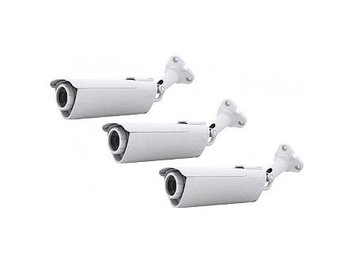 Ubiquiti AirCam Performance IP Camera 3 pack, Wall / Ceiling Mount, 30 FPS, 1 MP/HDTV 720p, 4.0 mm / F1.5, PoE, Viewing angle 47/31/54, (3-pack), PoE (IP camera/сетевая камера IP) 20202 фото