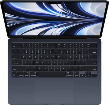 13.6 Apple MacBook Air Midnight, Apple M3 chip 8-Core CPU/8-Core GPU/8GB RAM/SSD 256GB/Integrated Graphics/WiFi 6E 802.11ax/BT5.3/FaceTime HD 1080p camera/Illum. Keyb./13.6 IPS Liquid Retina Display 500 nits (2560x1664)/Mac OS MRXV3RU/A 32098 foto