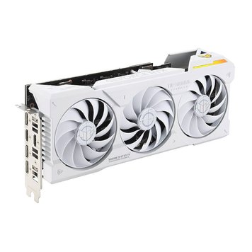 Видеокарта ASUS TUF-RTX4070TIS-O16G-WHITE-GAMING, White Color, GeForce RTX4070 Ti SUPER 16GB GDDR6X, 256-bit, GPU/Mem speed 2670/21Gbps, PCI-Express 4.0, 2xHDMI 2.1/3xDisplay Port 1.4a (placa video/видеокарта) 31731 фото