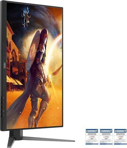 Monitor 27 AOC 27G4HA Black, IPS, 1920x1080 FHD, 200Hz, AdaptiveSync, 0.5msMPRT, 300cd, HDR10 , HDMI+DP, Speakers, Pivot 245378 DOXYTERRA.md фото