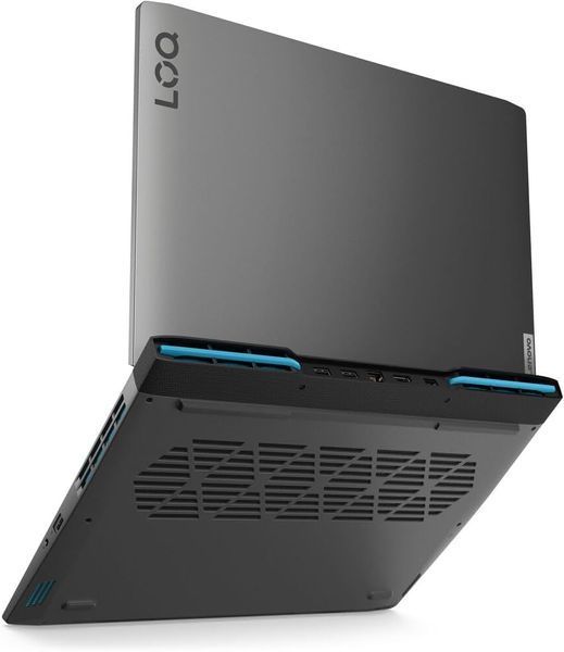 Laptop Lenovo 15.6 LOQ 15IRX9 Luna Grey, Intel Core i5-13450HX, 16Gb, 512Gb, GeForce RTX 4050 6Gb, 15.6 IPS FHD (1920x1080) 144Hz Non-glare, HDMI, Gbit Eth, 802.11ax, USB-C, USB 3.2, FHD Web, No OS, Illum Keyb, 83DV01CGRK 244551 DOXYTERRA.md foto