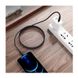 Кабель Borofone BU27 Cool victory PD 20W charging data cable Type-C to Lightning 1m, black 741011 30512 фото 2