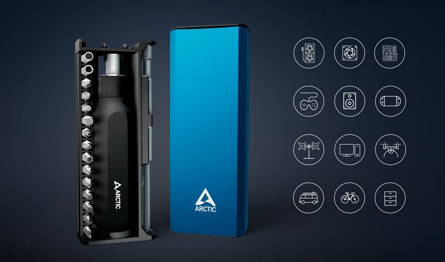 Arctic Ratchet Screwdriver Toolkit AETLS00002A, set instrumente набор инструментов (instrumente / инструменты) 32983 DOXYTERRA.md foto