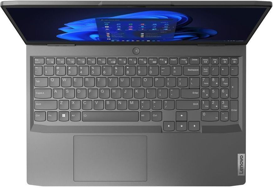 Laptop Lenovo 15.6 LOQ 15IRX9 Luna Grey, Intel Core i5-13450HX, 16Gb, 512Gb, GeForce RTX 4050 6Gb, 15.6 IPS FHD (1920x1080) 144Hz Non-glare, HDMI, Gbit Eth, 802.11ax, USB-C, USB 3.2, FHD Web, No OS, Illum Keyb, 83DV01CGRK 244551 DOXYTERRA.md foto
