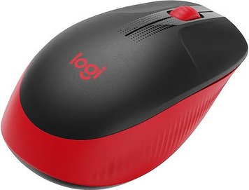 Mouse fara fi Logitech M190 Red Wireless Mouse USB, 910-005908 (mouse fara fir/беспроводная мышь) 27379 foto