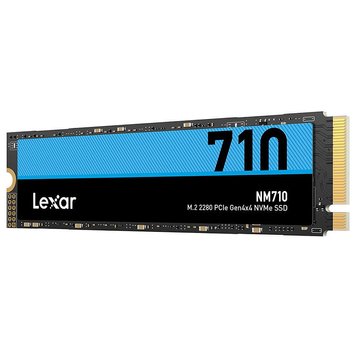 Внутрений высокоскоростной накопитель 1TB SSD M.2 Type 2280 PCIe 4.0 x4 NVMe Lexar NM710 LNM710X001T-RNNNG, Read 5000MB/s, Write 4500MB/s 31040 фото