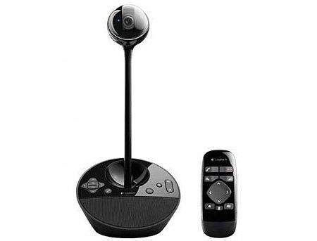 Logitech BCC950 ConferenceCam, Webcam Full HD 1080p 30fps video, Motorized pan, tilt and zoom, Speakerphone 220 Hz - 20 kHz, Remote for groups of 1-4, 960-000867 23930 фото