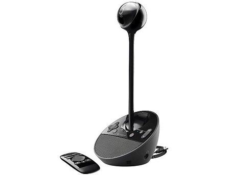 Logitech BCC950 ConferenceCam, Webcam Full HD 1080p 30fps video, Motorized pan, tilt and zoom, Speakerphone 220 Hz - 20 kHz, Remote for groups of 1-4, 960-000867 23930 фото