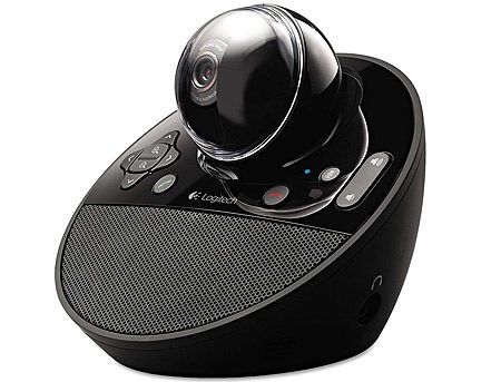 Logitech BCC950 ConferenceCam, Webcam Full HD 1080p 30fps video, Motorized pan, tilt and zoom, Speakerphone 220 Hz - 20 kHz, Remote for groups of 1-4, 960-000867 23930 фото