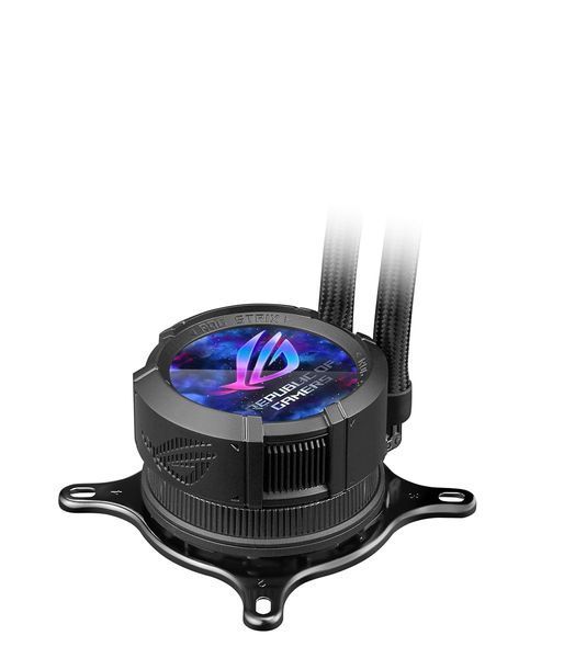 Кулер для процессора ASUS ROG STRIX LC III 360 ARGB LCD All-In-One CPU Liquid Cooler with LCD Display, Intel LGA 1851,1700,1200,115x, AMD AM5, AM4, ROG STRIX AF-12S ARGB Fan 3x120mm 800&ndash;2200rpm, Air Flow 70.38 CFM, 2.1" Full Color IPS LCD 32670 DOXYTERRA.md фото