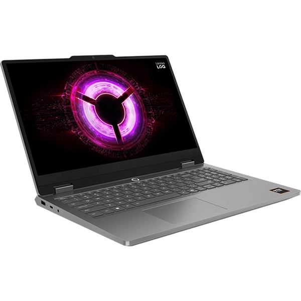 Laptop Lenovo 15.6 LOQ 15ARP11 Luna Grey, AMD Ryzen 5 150, 16Gb DDR5-4800, 512Gb, GeForce RTX 5050 8Gb, 15.6 IPS FHD (1920x1080) 144Hz AG, HDMI, Gbit Ethernet, 802.11ax, USB-C, USB-A, HD Web, Win11 Home SL RU, Illum Keyb, 83VA0039RK 269461 DOXYTERRA.md foto